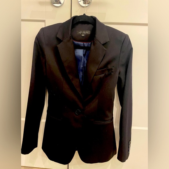 Ladies Attitude black blazer - Picture 1 of 4